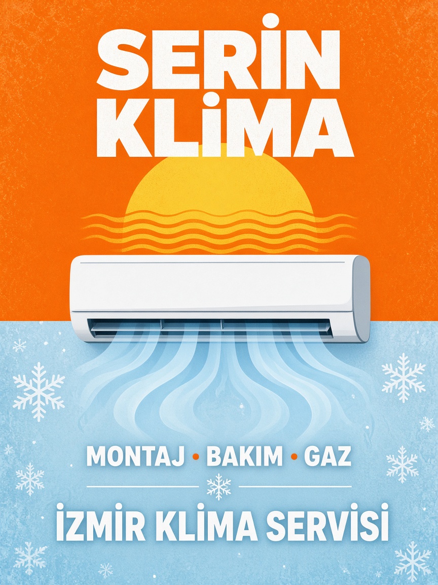Serin Klima İzmir klima servisi montaj bakım gaz
