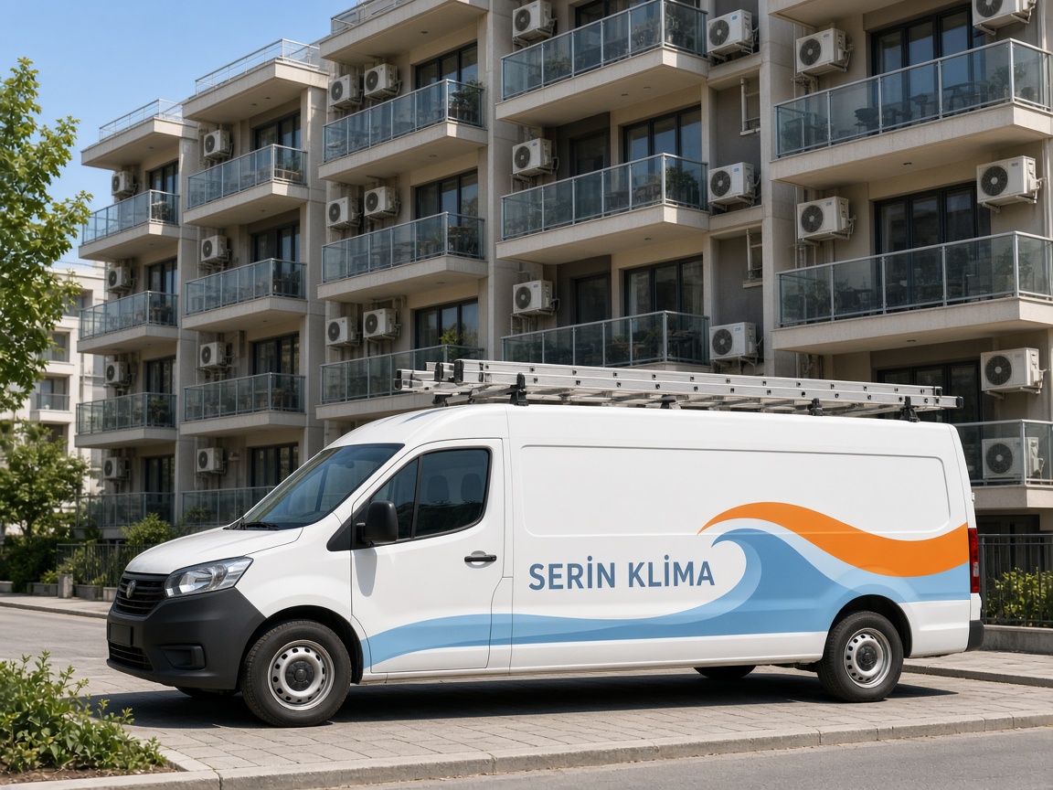İzmir Klima Servisi Serin Klima servis aracı